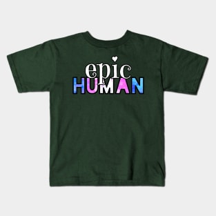 Epic Trans Human Kids T-Shirt